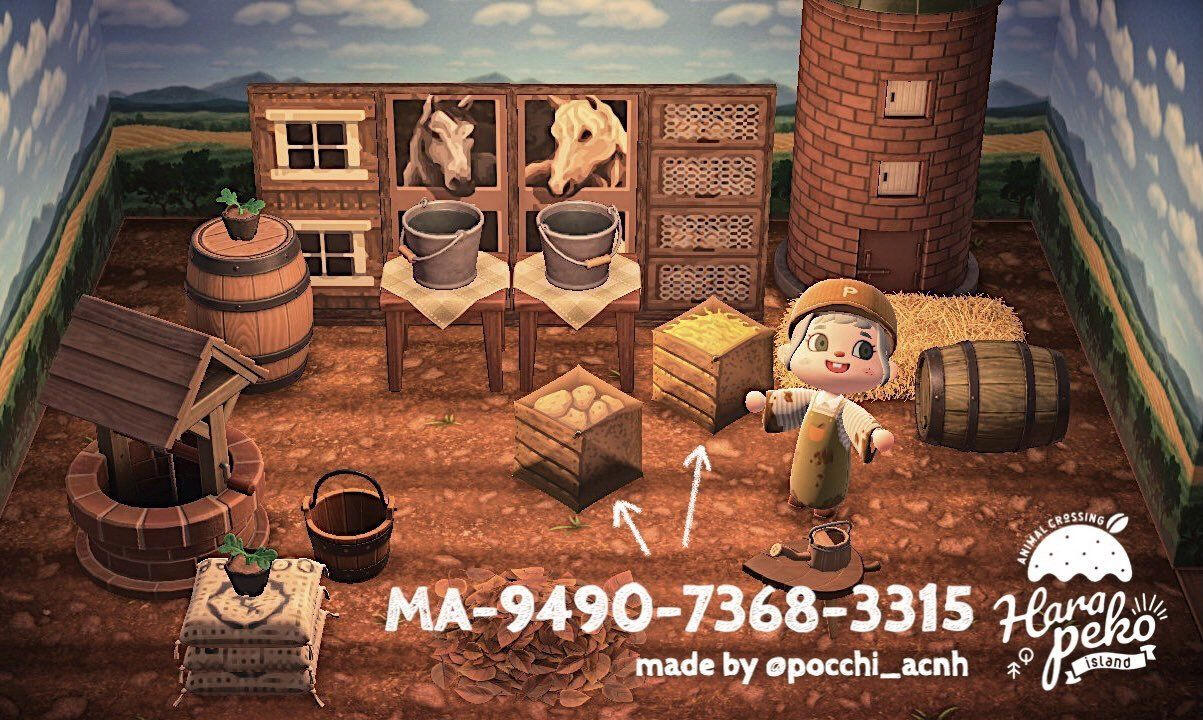 Farm designs by @pocchi_acnh