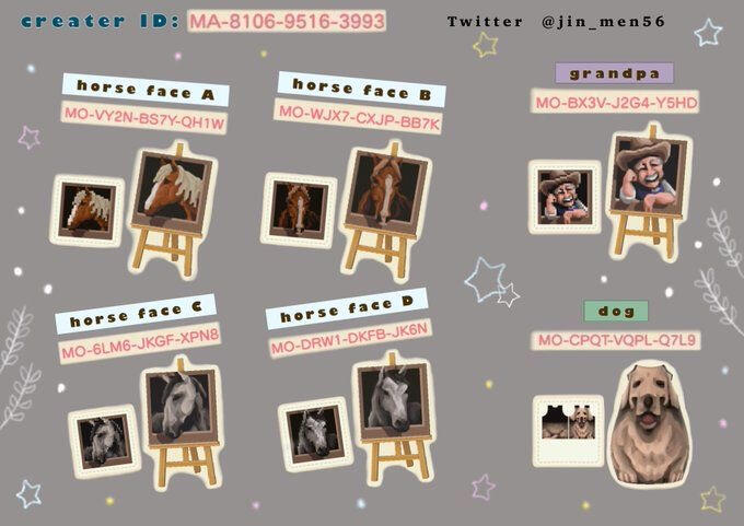 Horse designs by @jin_men56