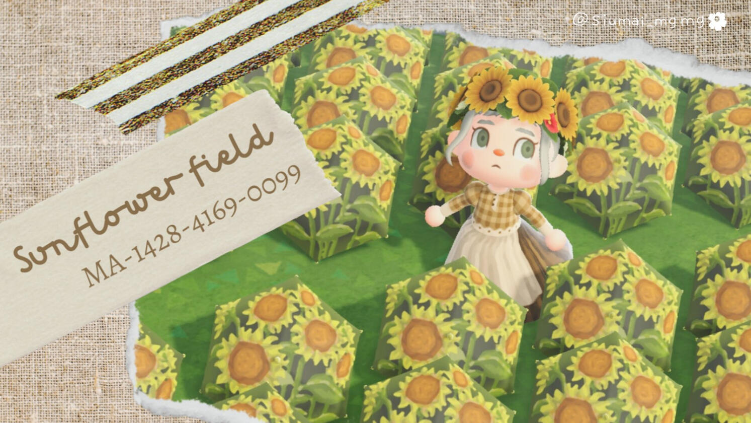 Sunflower umbrella by @siumai_mgmg