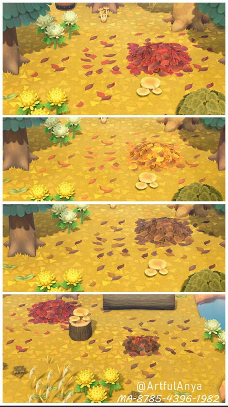 Leaf designs by @artfulanya